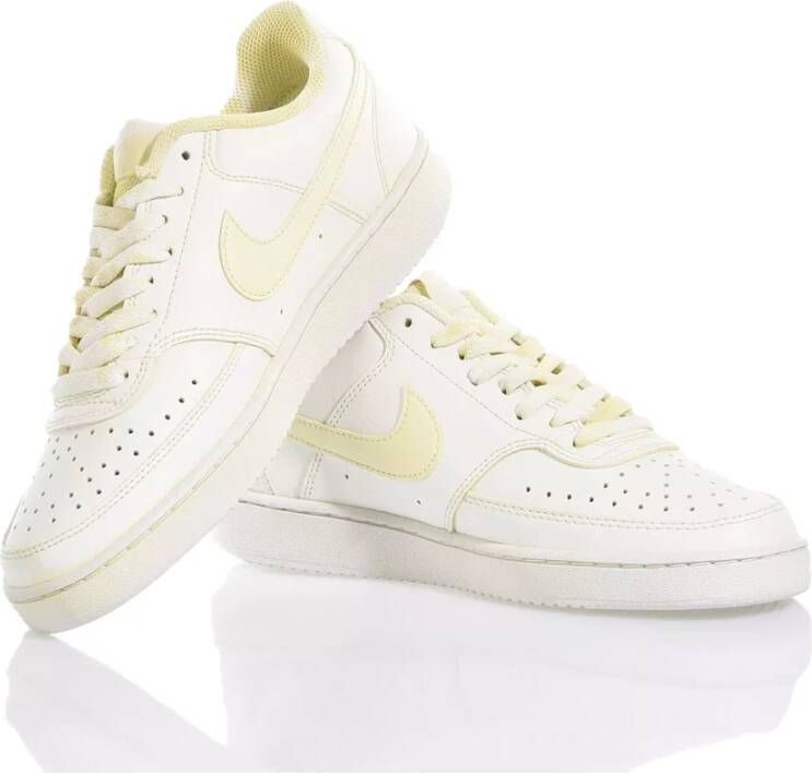 Nike Handgemaakte Gele Sneakers White Heren