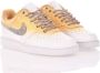 Nike Handgemaakte Wit Goud Sneakers Multicolor Dames - Thumbnail 2