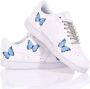 Nike Handgemaakte Witte Sneakers Aangepast Vrouwen White Dames - Thumbnail 4