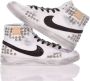 Nike Handgemaakte Witte Sneakers Aangepaste Schoenen Multicolor Heren - Thumbnail 3