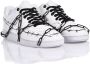 Nike Handgemaakte Witte Sneakers Aangepaste Schoenen White Heren - Thumbnail 2