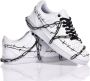 Nike Handgemaakte Witte Sneakers Aangepaste Schoenen White Heren - Thumbnail 4