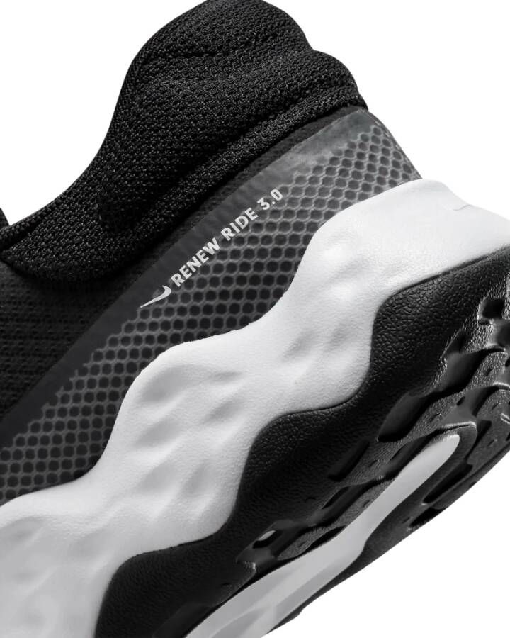 Nike Heren Renew Ride 3 Schoenen Zwart Heren