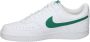 Nike Lage Court Vision Sneaker Wit Groen White Heren - Thumbnail 3
