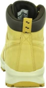 Nike Herenlaarzen met platte rubberen zool Yellow Heren