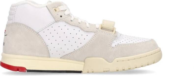 Nike Hoge Air Trainer 1 Sneaker Wit Rood Zwart White Heren