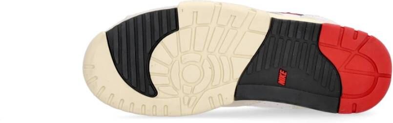 Nike Hoge Air Trainer 1 Sneaker Wit Rood Zwart White Heren