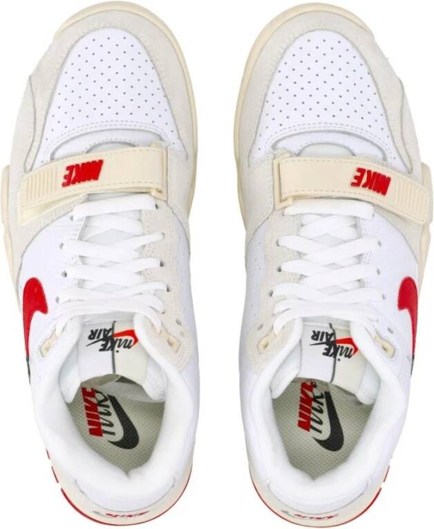 Nike Hoge Air Trainer 1 Sneaker Wit Rood Zwart White Heren