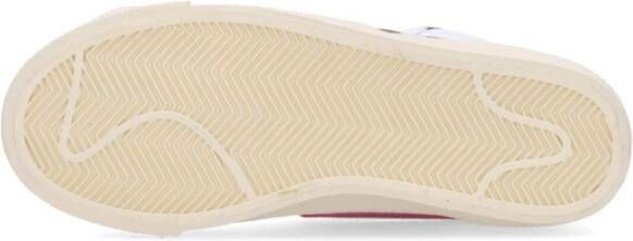 Nike Hoge Basketbalsneaker voor Dames Wit Rood Goud White Dames