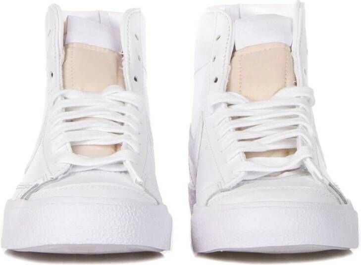Nike Hoge Dames Sneakers Wit Zwart White Dames