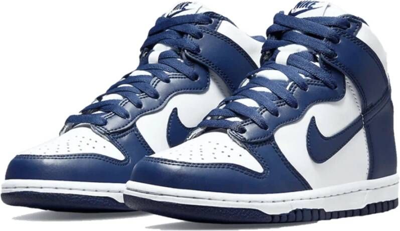 Nike Hoge Marine Witte Sneakers