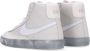Nike Hoge Sneaker Wit Groen Gebarsten Leer White Heren - Thumbnail 5
