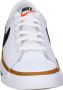 Nike Court Legacy Schoenen White Black Desert Ochre Gum Light Brown Kinderen - Thumbnail 9