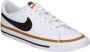 Nike Court Legacy Schoenen White Black Desert Ochre Gum Light Brown Kinderen - Thumbnail 10