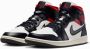 Nike Jordan 1 Mid Leren Sneakers Multicolor Dames - Thumbnail 2