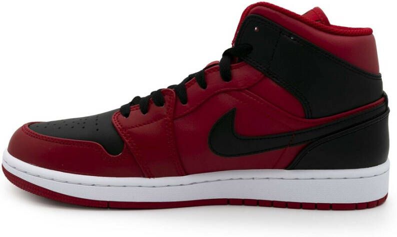 Nike Jordan 1 Mid Sneakers Rood Heren