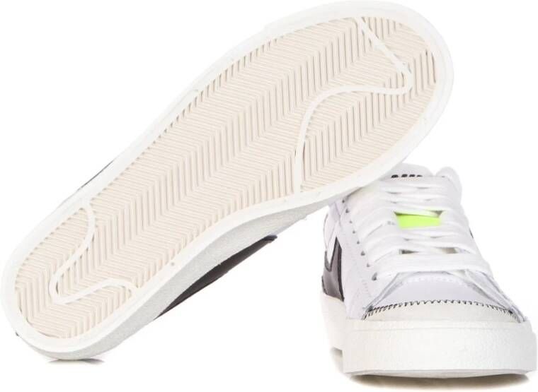 Nike Jumbo Lage Schoen Wit Zwart Wit Zeil White Dames