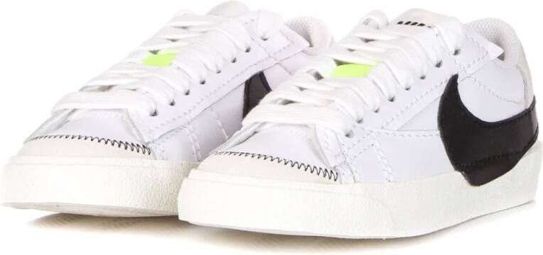 Nike Jumbo Lage Schoen Wit Zwart Wit Zeil White Dames