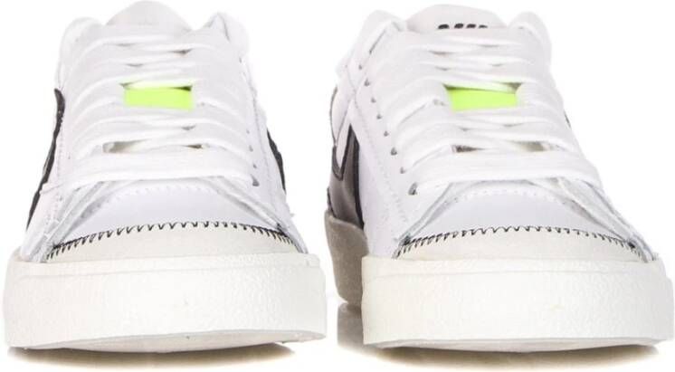 Nike Jumbo Lage Schoen Wit Zwart Wit Zeil White Dames