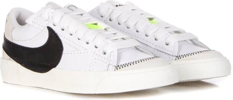 Nike Jumbo Lage Schoen Wit Zwart Wit Zeil White Dames