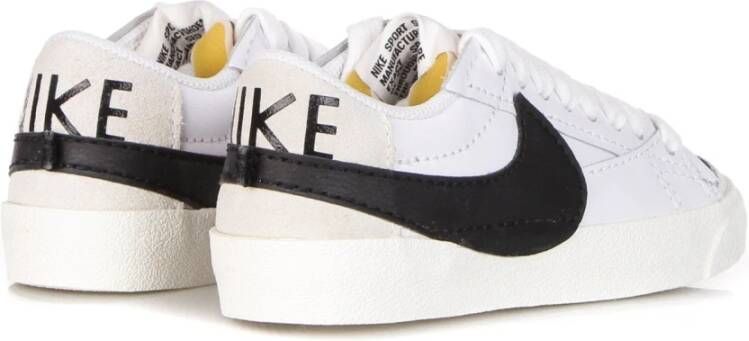 Nike Jumbo Lage Schoen Wit Zwart Wit Zeil White Dames