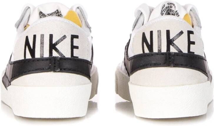 Nike Jumbo Lage Schoen Wit Zwart Wit Zeil White Dames