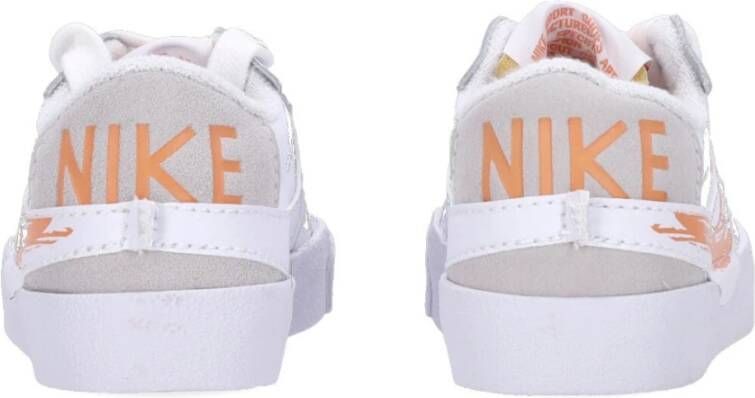 Nike Jumbo Wit Oranje Lage Sneaker White Heren