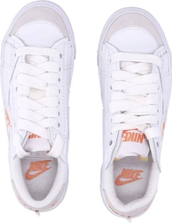 Nike Jumbo Wit Oranje Lage Sneaker White Heren