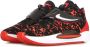 Nike Kd14 Basketbalschoen Zwart Rood Wit Red Heren - Thumbnail 7