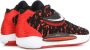 Nike Kd14 Basketbalschoen Zwart Rood Wit Red Heren - Thumbnail 10