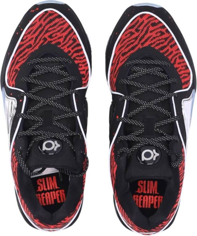 Nike Kd16 Basketbalschoen Zwart Zilver Rood