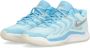 Nike Kd17 Basketbalschoen Aquarius Blauw Zilver Blue Heren - Thumbnail 4