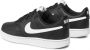 Nike Klassieke Court Vision Low Sneakers Zwart Heren - Thumbnail 4