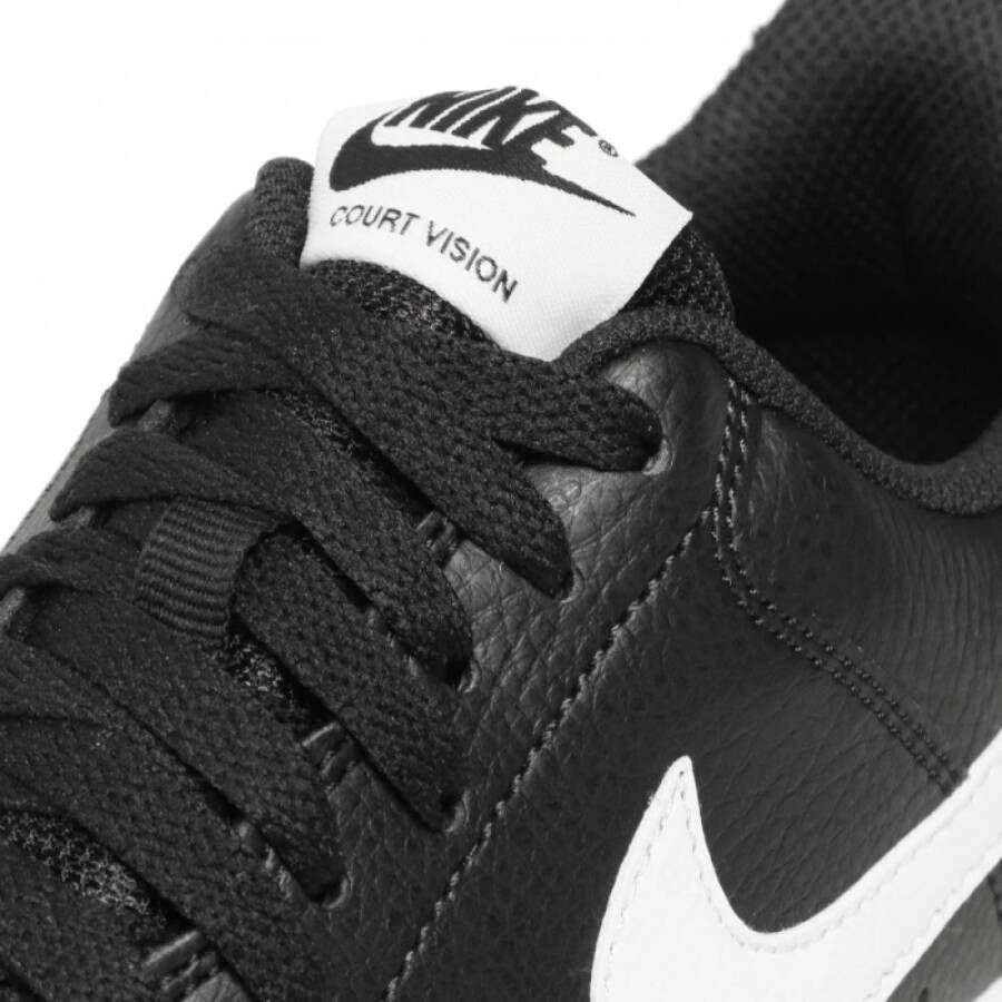Nike Klassieke Court Vision Low Sneakers Zwart Heren