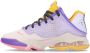 Nike Lebron 19 Low Lilac Pink Gaze Dk Smoke Grey Schoenmaat 38 1 2 Basketball Performance Low DO9829 500 - Thumbnail 6