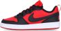 Nike Lage Court Borough Recraft Sneaker Rood Zwart Wit Red Dames - Thumbnail 7