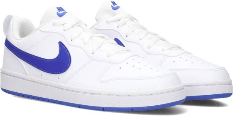 Nike Lage Court Borough Sneakers Blauw White Dames