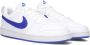 Nike Lage Court Borough Sneakers Blauw White - Thumbnail 4