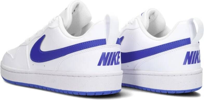Nike Lage Court Borough Sneakers Blauw White Dames