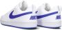 Nike Lage Court Borough Sneakers Blauw White - Thumbnail 5