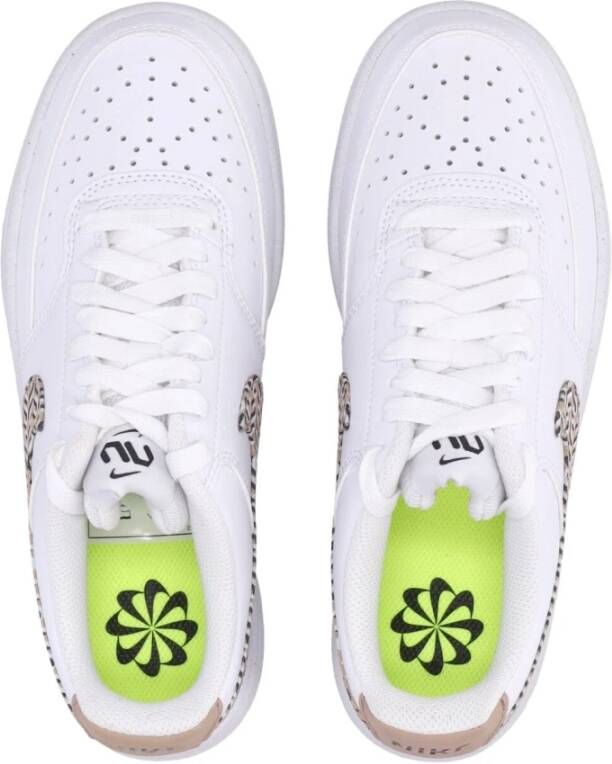 Nike Lage Court Vision Sneaker Wit White Dames