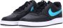 Nike Lage Court Vision Sneaker Zwart Wit Black Heren - Thumbnail 5