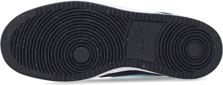 Nike Lage Court Vision Sneaker Zwart Wit Black Heren