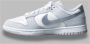 Nike Lage Sneakers Dunk Low Silver Swoosh - Thumbnail 4