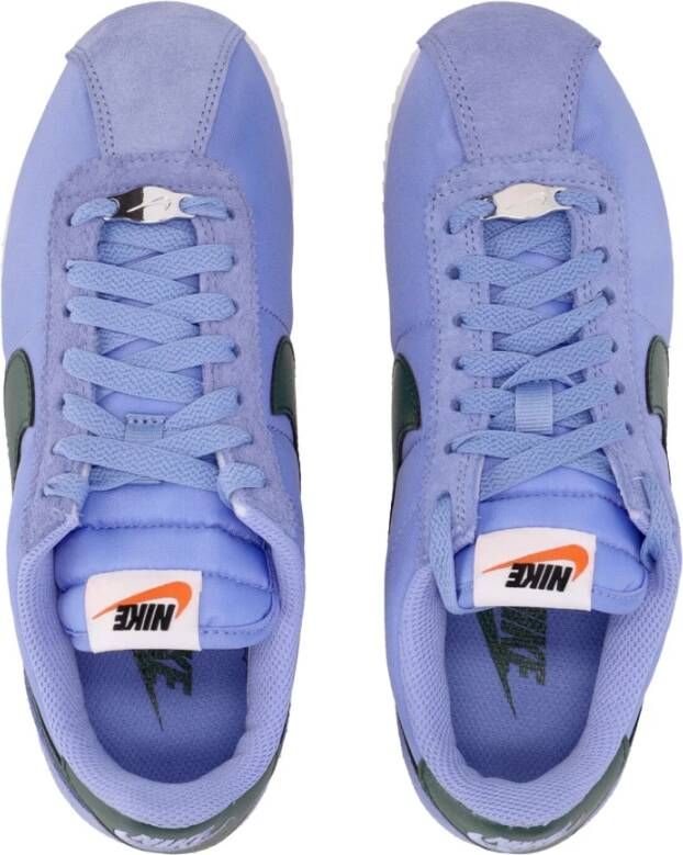 Nike Lage Gesneden Gewatteerde Kraag Sneakers Purple Dames