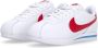 Nike Cortez Dames Schoenen Wit Maat: 35.5 Mesh Synthetisch Foot Locker - Thumbnail 4
