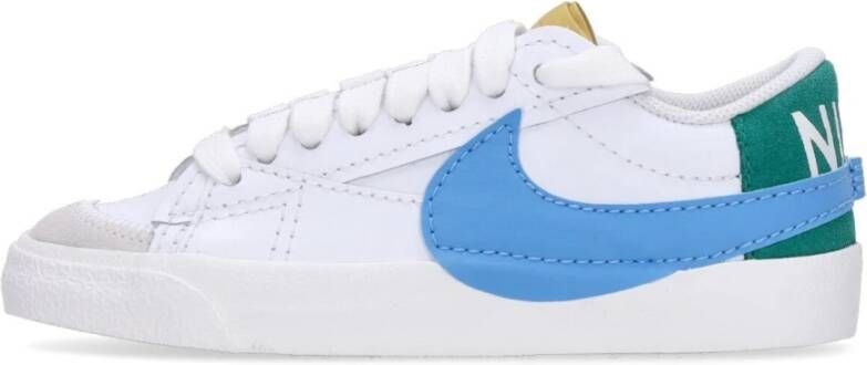 Nike Lage Schoen Blazer Jumbo Wit Blauw White Dames