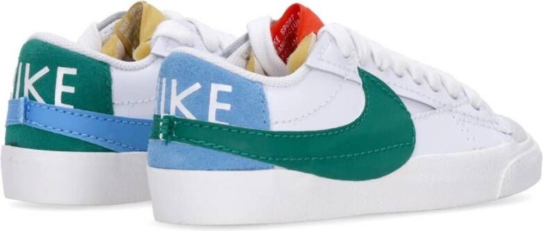 Nike Lage Schoen Blazer Jumbo Wit Blauw White Dames