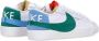 Nike Lage Schoen Blazer Jumbo Wit Blauw White Dames - Thumbnail 5