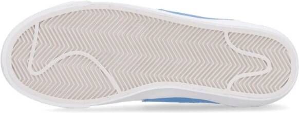 Nike Lage Schoen Blazer Jumbo Wit Blauw White Dames